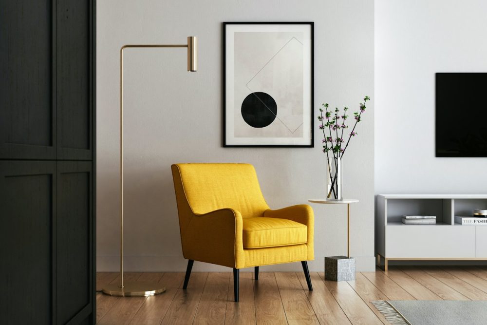 Moda’da çatı katında, çalışma alanı ayrılmış sakin bir loft.